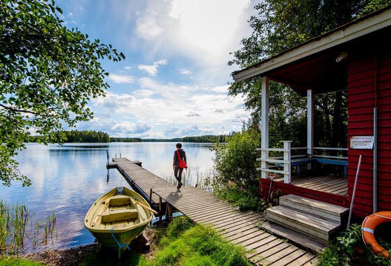 TAIVAAN JA VEDEN LIITTO SAIMAA Lake Saimaa Kansainvälinen arviointiryhmä vieraili 24.-28. toukokuuta Suomessa Saimaalla.