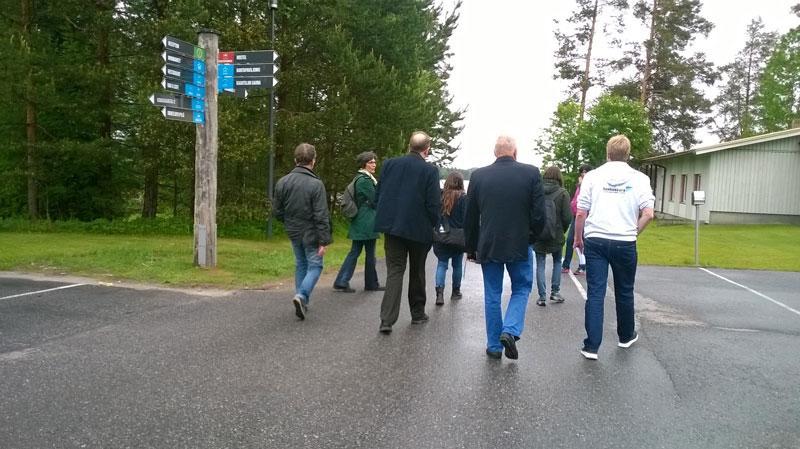 Vierailuun liittyi sidosryhmätapaaminen Spa Hotel Casinolla Savonlinnassa yritysten kanssa.