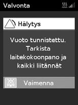 Säädä maskia, maskin pehmusteita ja pääremmejä, kunnes saat maskin sopivuudeksi Hyvä. Pysäytä Maskinsovitus-toiminto säädintä tai käynnistys-/pysäytyspainiketta painamalla.