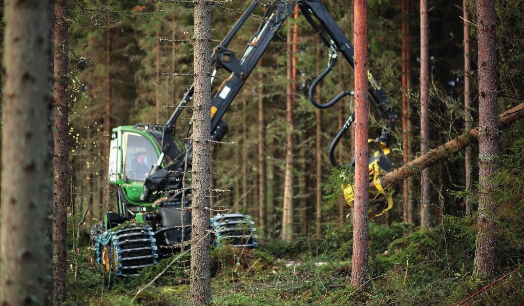 JARI SALONEN Maaperän ominaisuudet osaltaan ohjaavat korjuun ajoitusta. Kantavilla mailla on helppo toimia sulan maan aikaan. huomioon ottaen.