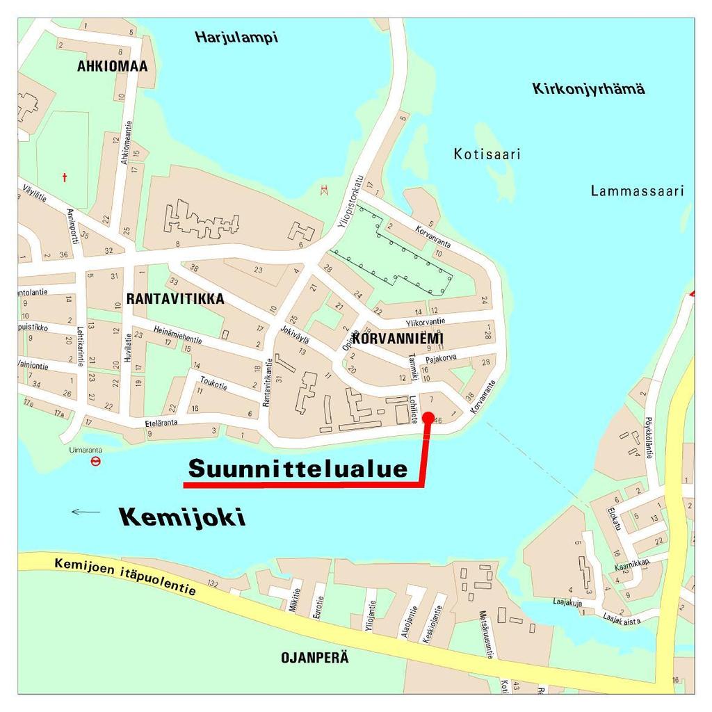 13 Suunnittelualue: Rovaniemen kaupungin 5. kaupunginosan korttelin 511 tontti 4, Lohiliete 3. LIITE 2 Miksi kaavoitukseen on ryhdytty?