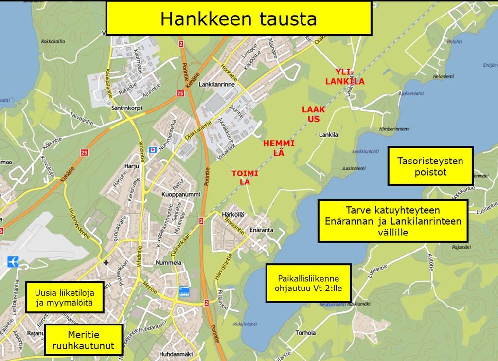 Ratasuunnitelma Nissolan alueen rautatien