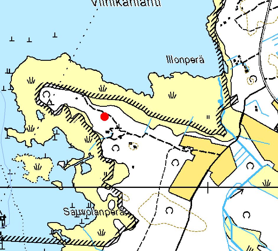 29. HAILUOTO, VIINIKKA 3 Ote maastokartasta 2442 11 x=7210 313, y=3393 541,