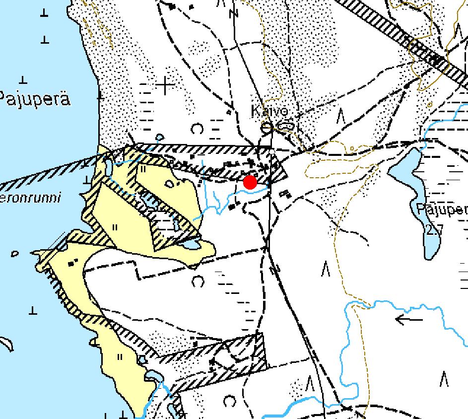 51. HAILUOTO, PAJUPERÄ 1 Ote maastokartasta 2442 09 Mittakaava 1:10 000