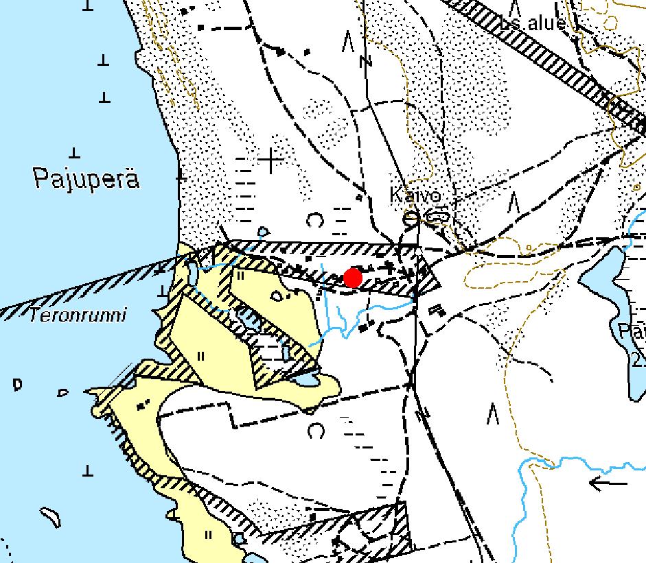 52. HAILUOTO, PAJUPERÄ 2 Ote maastokartasta 2442 09 Mittakaava 1:10 000