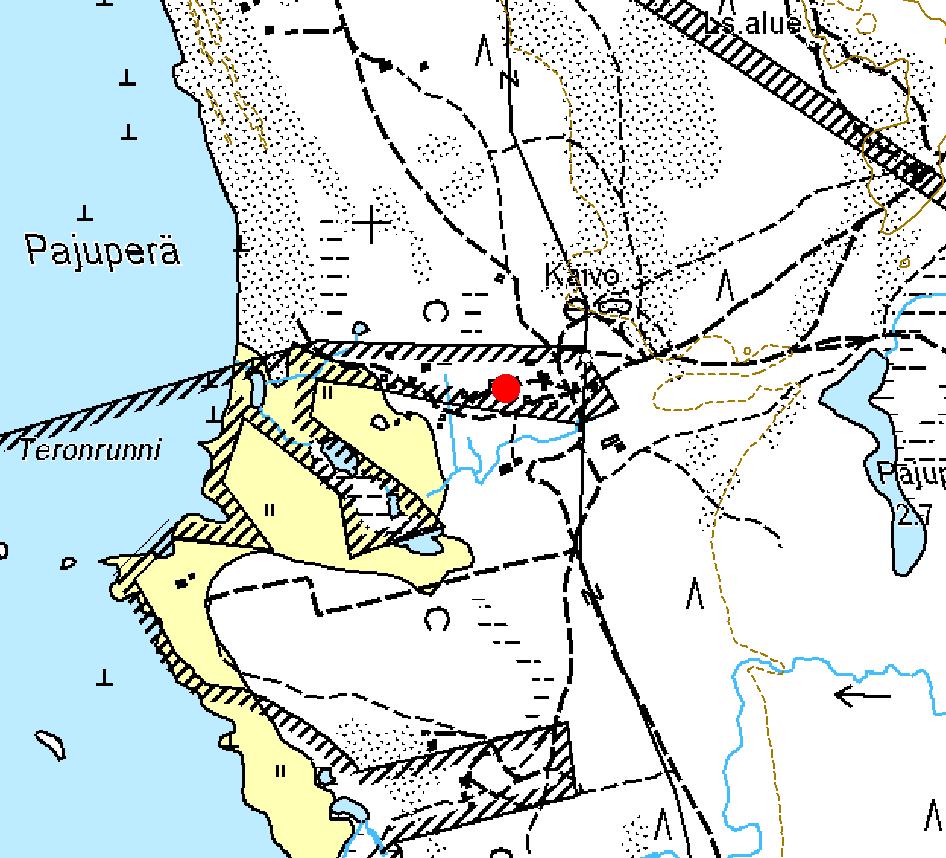 53. HAILUOTO, PAJUPERÄ 3 Ote maastokartasta 2442 09 Mittakaava 1:10 000
