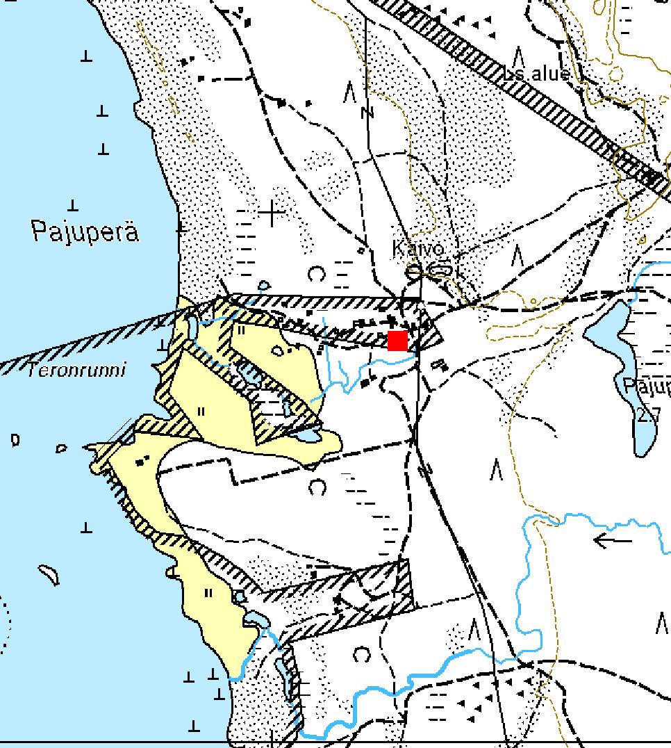 liitto. Pörrö, P. & Sund, E. 1974: mittauspiirustus nro: 7301:1. Hailuoto, Pajunperän kalastajakylä. Asemapiirros, luonnos.