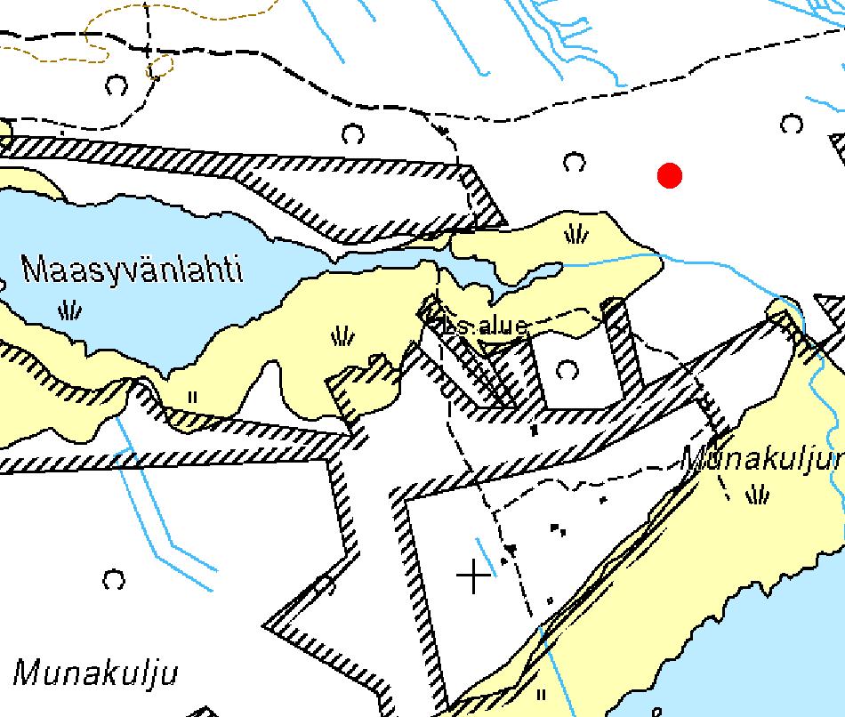 Tulkinta Kyseessä on 1900 luvulle ajoittuvan niittyladon paikka. Hirret on luultavasti viety pois.