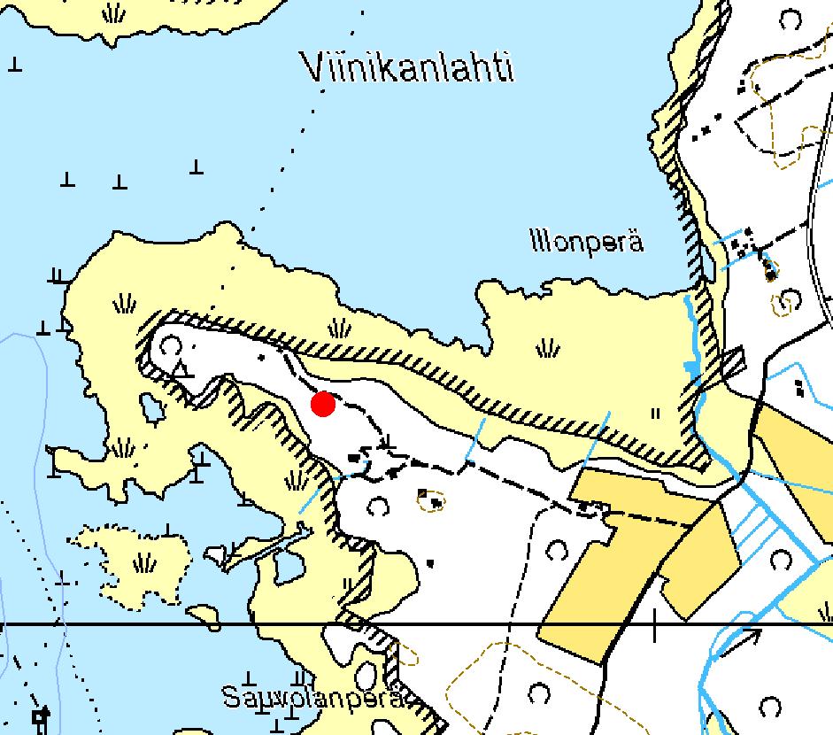 Kohteen rajaus Kohde rajautuu maan pinnalle näkyviltä osiltaan 5,4 m x 4,6 m kokoiselle alueelle.