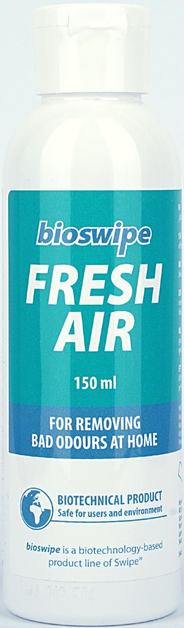 BioSwipe Fresh Air on unelmatuote sille, joka haluaa viestiä puhtaasta ja