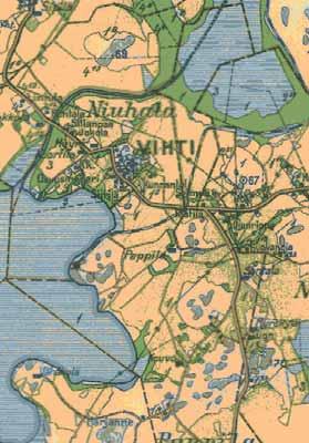 3.3 Rakennettu ympäristö Alueen historiallisia vaiheita Vihdin kirkonkylän alueella vanhin asutus on peräisin kivikaudelta.