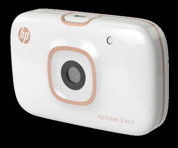 HP Sprocket 2-in-1 Älypuhelimen tulostin ja pikakamera kaikki
