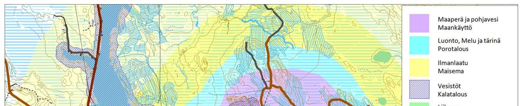 9M209124 197(352) 10.2 Selvitysalueiden rajaus Vaikutusalueella tarkoitetaan aluetta, jolla ympäristövaikutuksen arvioidaan ilmenevän.