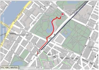 Liikennevalojen yli ja käänny oikealle Hellerupvej CIS on vasemmalla puolen. klo 9.
