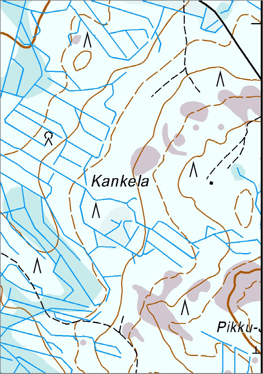 Sievi Jakostenkallio, tuulivoimalahankealueen arkeologinen inventointi 2013 Kankela (muinaisjäännösrek.