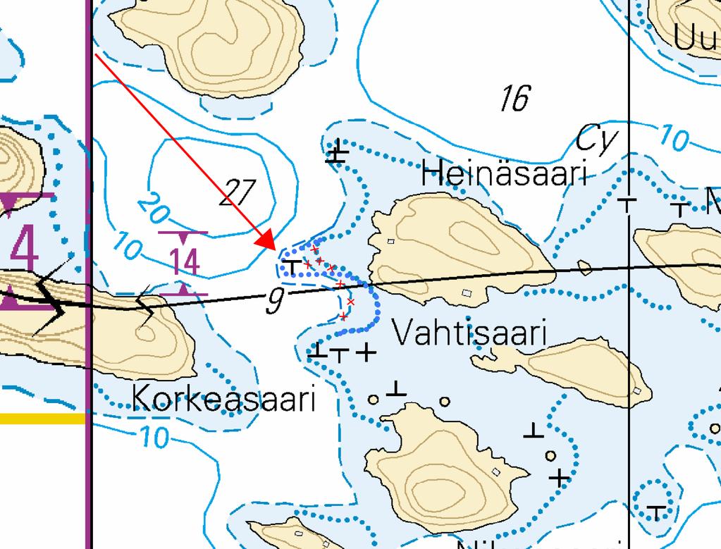 Finland. Vuoksi watercourse. Savonlinna. Matarinsalmi. Heinäsaari. Depths Kartat / Kort / Charts Edellinen / Föregående / Previous M225, M226, M226.2 121 /2017 V225, V226, V226.