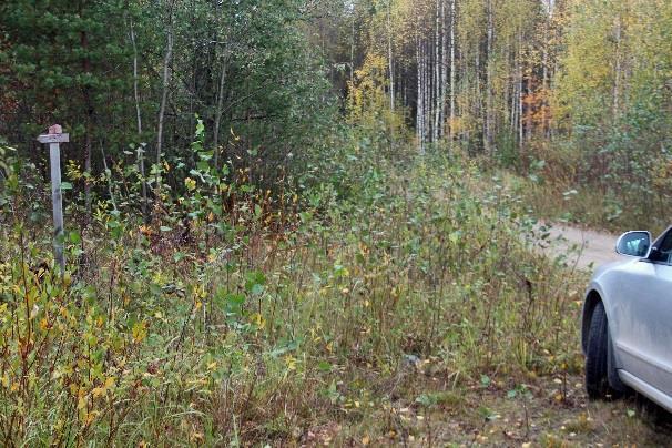 Matopurolla on viitat Iso Valkeinen 3, Talasjärvi 3 sekä sivuun WC:n