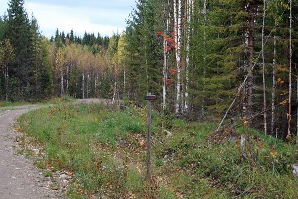 Poikkeaminen tältä uudelta tieltä on vielä huomaamattomampi: