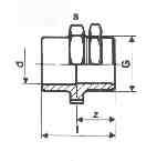 yli vuoden ajan" 1 Säiliöliitin Tank connector G d / -12 ½ - ¾ - 1-2 1¼ - 1½ - 2-0 2½ - I z