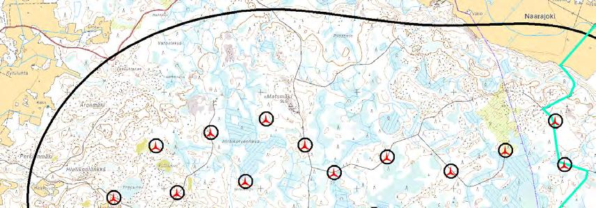 FCG SUUNNITTELU JA TEKNIIKKA OY Kattiharjun tuulivoimapuisto 163 Kuva 10.9.