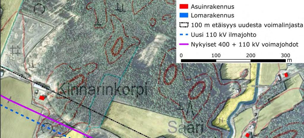 FCG SUUNNITTELU JA TEKNIIKKA OY Kattiharjun tuulivoimapuisto 169 Kuva 10.14.