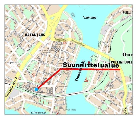 kaupunginosan korttelin 39 tontti 6 Sijainti: Alue on kaupungin hallinto- ja kulttuurikeskus, osoite Hallituskatu 7,9 ja 11 Uusin vaihe: Julkisesti nähtävillä 29.11.-30.12.