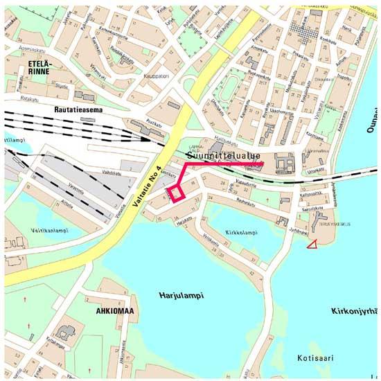 6 VAPAUDENTIE 8 Nimi: Kortteli 57 tontti 17, Vapaudentie 8 Kuvaus: Kiinteistö Oy Rovaniemen Vapaudentie 8 / Aimo Mikkola, hakee asemakaavan muutosta tontille 2-57-17 niin, että olevan