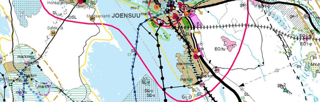 5 Luonnonympäristö Yleiskaavamuutosalueella ei ole erityisiä luonto- tai maisema-arvoja. 3 Suunnittelutilanne Maakuntakaava Maakuntakaavan 1.