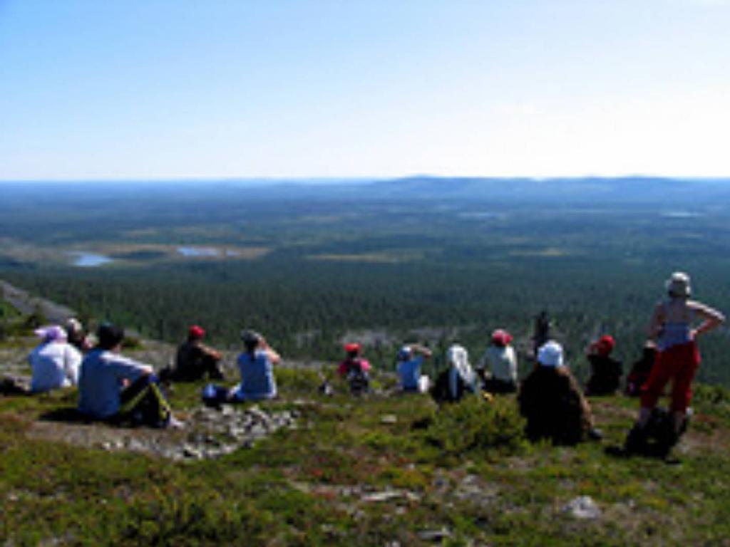 KAIROSMAJA Pyhätunturin kupeessa, jossa