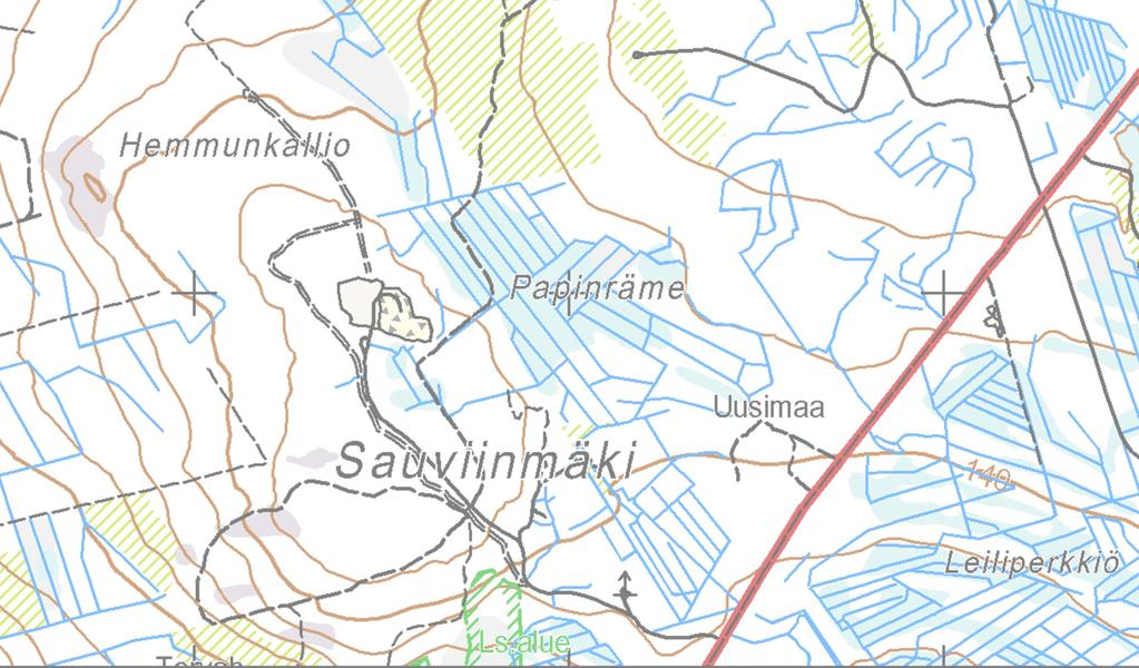 4 WTG 1 Maantieteellinen pohjoinen WTG 2 Uusi tuulivoimageneraattori/tyyppi: Vestas V126 Maximi koko Napakorkeus = 137,00 m Perustuken halkaisia = 21,50 m Tornin halkaisija = 9,59 m Roottorin