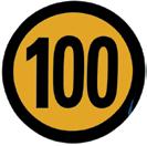 Tunnukset Linja-autoon 100 km/h