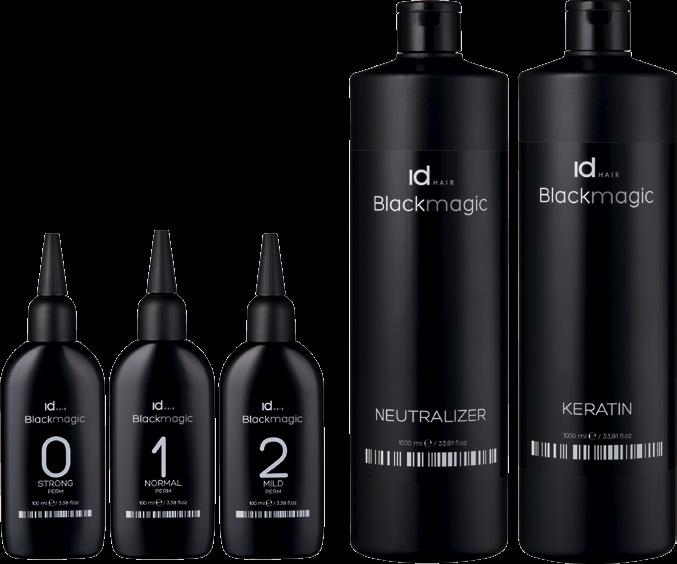 Blackmagic IdHAIR Black Magic IdHAIR Black Magic -permanenttituotteet ovat tarkoitettu hiusalan ammattilaisille, jotka haluavat luotettavat ja helppokäyttöiset tuotteet, joiden kanssa onnistut aina!