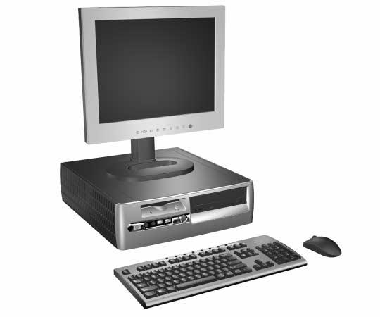 1 Tuotteen ominaisuudet Peruskokoonpanon ominaisuudet HP dx5150 Small Form Factor -tietokoneen ominaisuudet voivat vaihdella mallin mukaan.