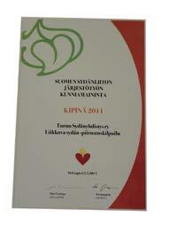 Järjestötyöpalkinto - Sydänliiton kannustus vapaaehtoistyölle sydänyhteisössä Sydänliitto haluaa palkita ja kannustaa sydänyhdistystensä toimintaa.