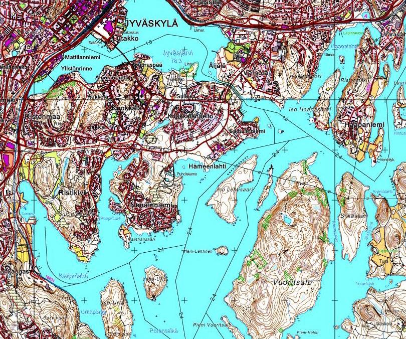 JYVÄSKYLÄN KAUPUNKI VUORITSALON RANTA-ASEMAKAAVAN MUUTOS, LAAJENNUS JA OSITTAINEN KUMOAMINEN KAAVAEHDOTUS 2.12.2016, TARK. 4.8.2017 KAAVASELOSTUS 1.