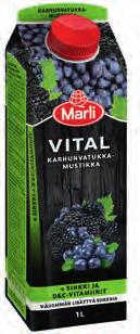 1 l 1004970 Hedelmänektari + 10 vitamiinia 50 % väh.