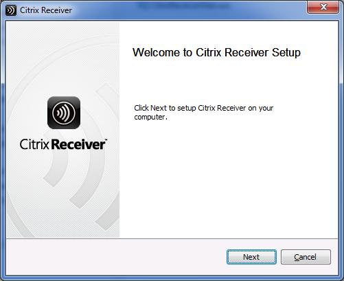 Poistaminen ja asennus vaativat järjestelmän hallintaoikeudet. Lataa ja tallenna CitrixReceiver4.6.exe työaseman levylle (esim.