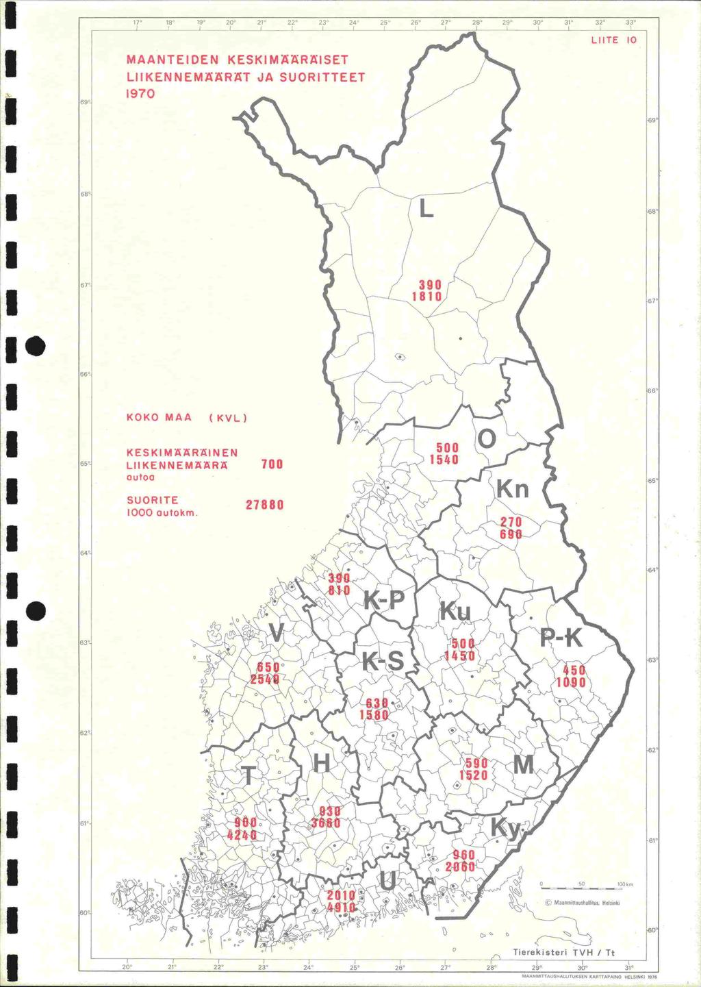 7 8 9 20' 2-22 23 24 25 25 27 28 23 30 3 32 37 MAANTEIDEN KESKIMARISET LKENNEMART JA SUORITTEET 970 ' L LTE 0.