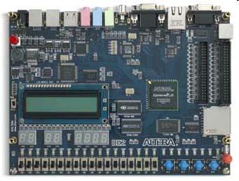DE2 FPGA development board Students at DCS can borrow development board for completing the exercise works Can be used for own