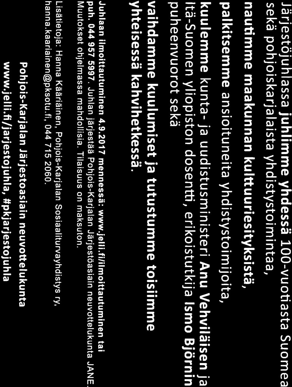 ;-r/y& 1/ Hyvä yhdistystoimija, lämpimästi tervetuloa