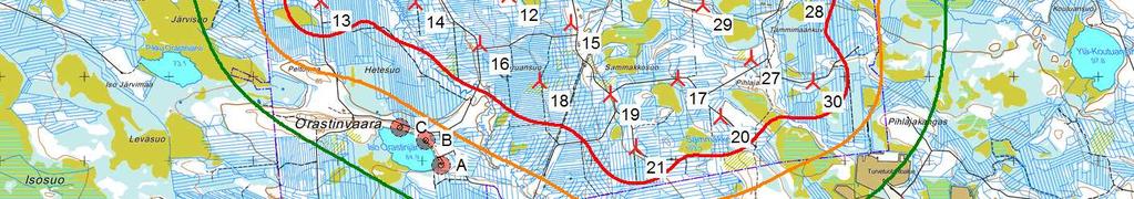 40 45 0 1 2 3 4 km Map: Maastokartta,