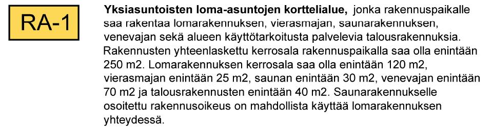 Nosto Consulting Oy 16 (19) 4.2. Aluevaraukset Korttelialueet Kaavamerkinnät ovat ympäristöministeriön voimassa olevien ohjeiden mukaisia.