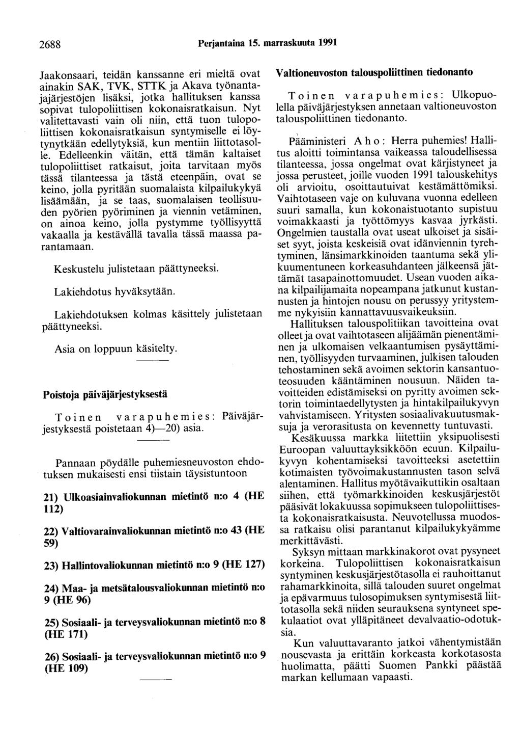 2688 Perjantaina 15.