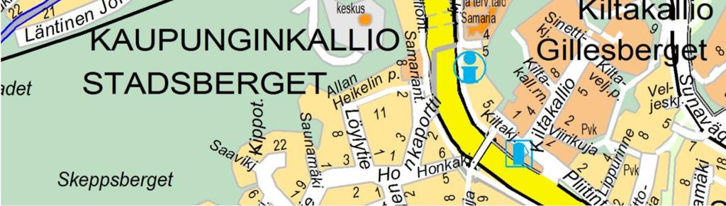rakentamattoman, pääosin pientaloalueeksi kaavoitetun mäkialueen muuttaminen kerrostalovaltaiseksi alueeksi lähelle