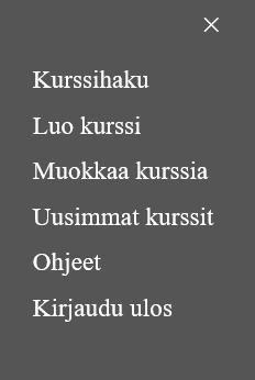 Simppeli -käyttöohjeet 1 ( 7) Päänäkymä Simppeli -verkkokurssikone löytyy osoitteesta: simppeli.novida.fi (Huom. Ei www alkua.