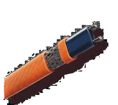 ITSERAJOITTUVAT LÄMMITYSKAAPELIT ITSERAJOITTUVAT LÄMMITYSKAAPELIT Johdin 70 HTSX, jännite at 230 230 VacV Lämpöelementti ja eriste Suojaus Ulkovaippa Watts W/m per Meter 60 50 40 30 20 10 HTSX 20-2