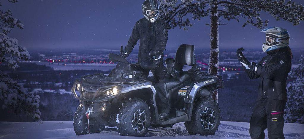KAKSI MATKAA YHDEN HINNALLA OUTLANDER MAX 650 XT T3 OUTLANDER MAX 500 DPS T3 KAKSIPAIKKAINEN TRAKTORIMÖNKIJÄ MYÖS