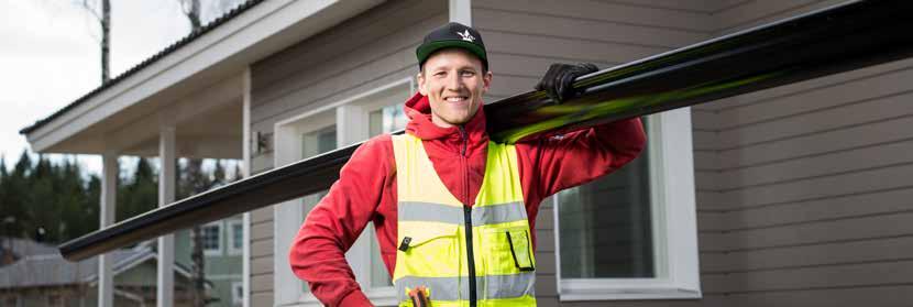 Sadex-asennuspalvelu Asennuspalvelumme tekee rännien, kattoturvaja tikastuotteiden hankinnoista helppoa ja
