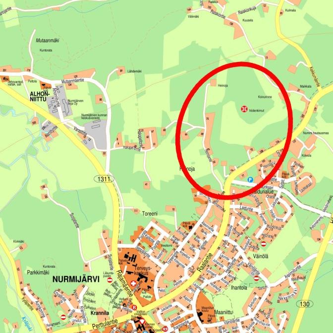 Asemakaavanmuutoksen selostus koskee 080 päivättyä asemakaavakarttaa Vireille tulosta on ilmoitettu Nurmijärven Uutisissa 00 Nurmijärven
