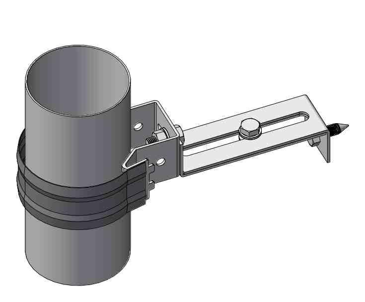 Kaksi 110 mm korokekulmaa